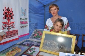 Мама і дочка – Тетяна й Настя Жданови – з Кременчуцького району.